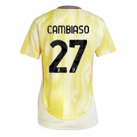 Camisa de time de futebol Juventus Andrea Cambiaso #27 Replicas 2º Equipamento Feminina 2024-25 Manga Curta